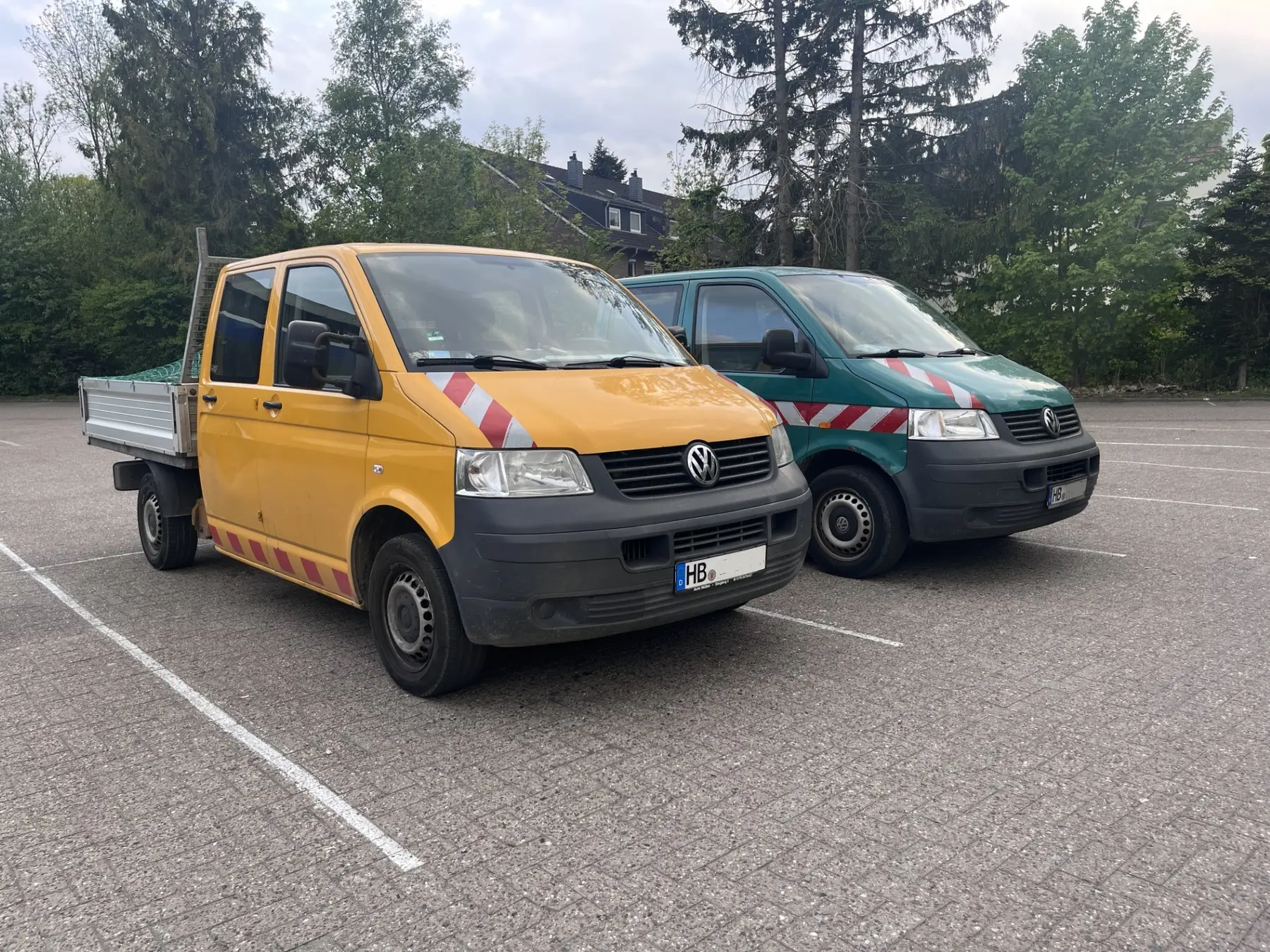 Fahrzeugflotte von E & A Faser